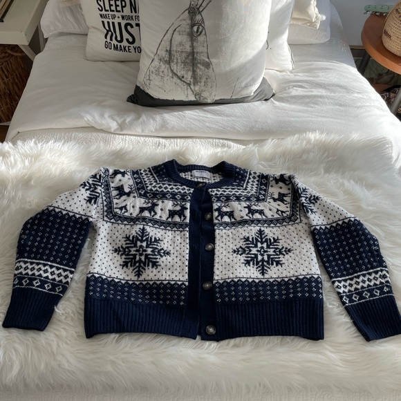 Old Navy Fair Isle Button-Front Cardigan Sweater - Picture 5 of 7